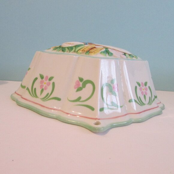 Vintage Hanging Ceramic Mold Franklin Mint Le Cordon Bleu Kitchen Easter Decor - Picture 7 of 8